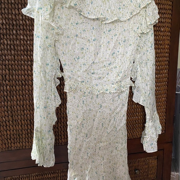 Free People Silky Tiny Floral Print NWOT - Picture 7 of 7